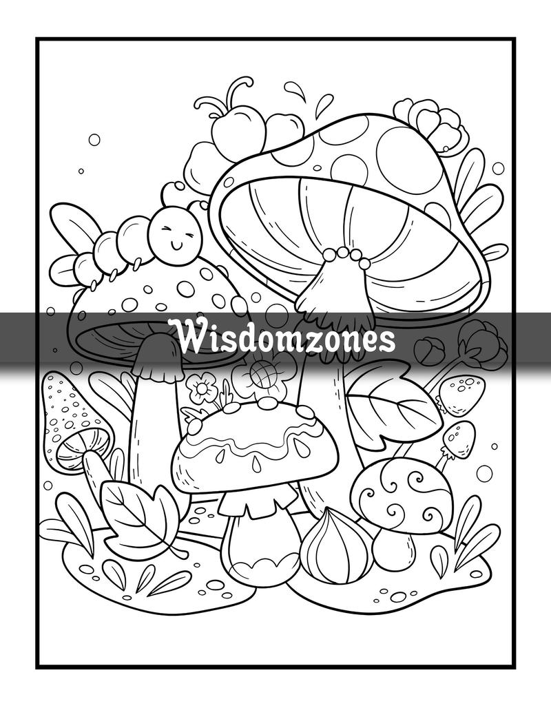 Whimsical wonders: Stress Relief Adult Soulful Strokes Coloring Book Calming and Adorable Designs with Animals, Patterns, Fantasy, Meowy, Flowers and ... (Artist Wisdom Stress Relaxation Series)